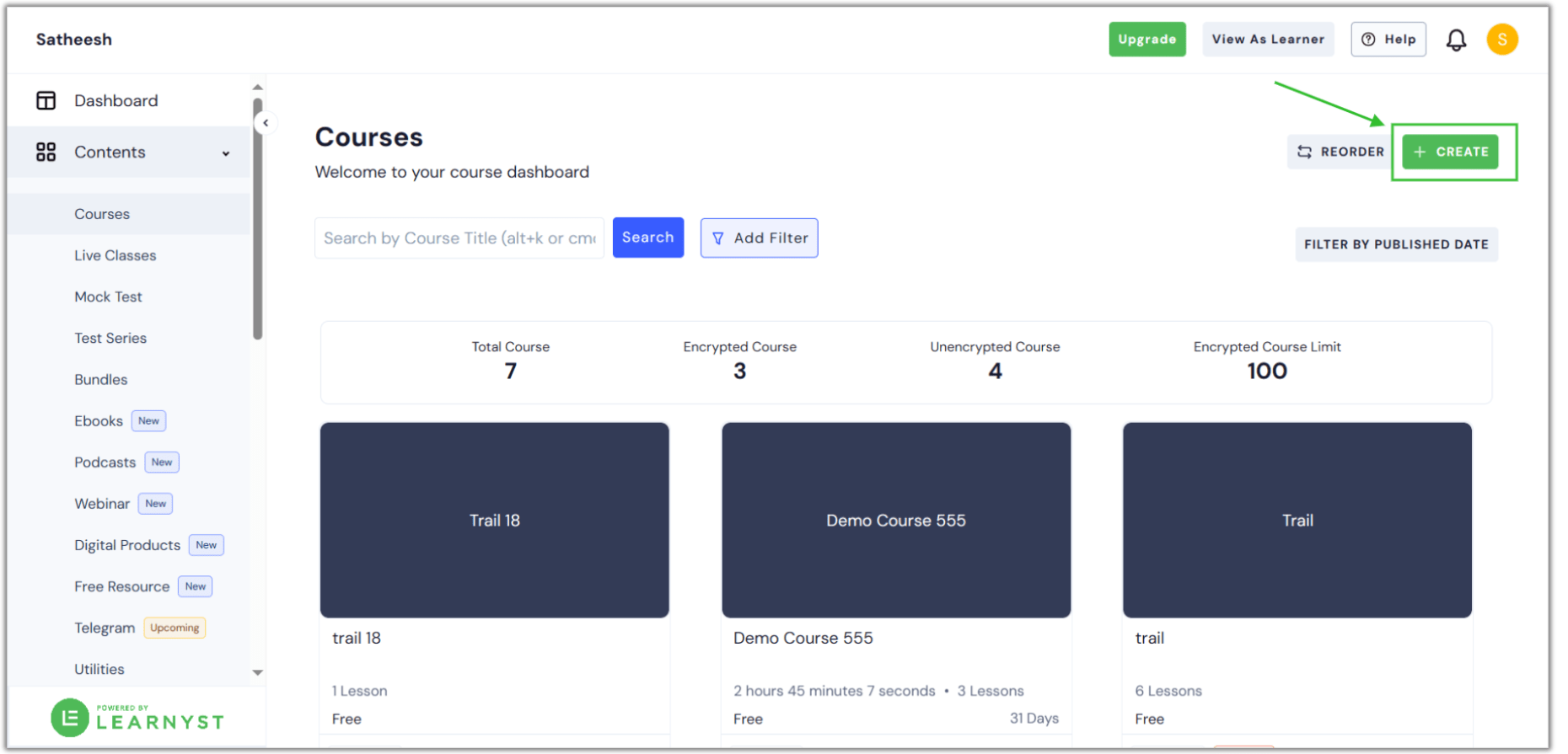 How To Create A Course Easily Learnyst Youtube - Geometric Image Collection - Mobile Quality